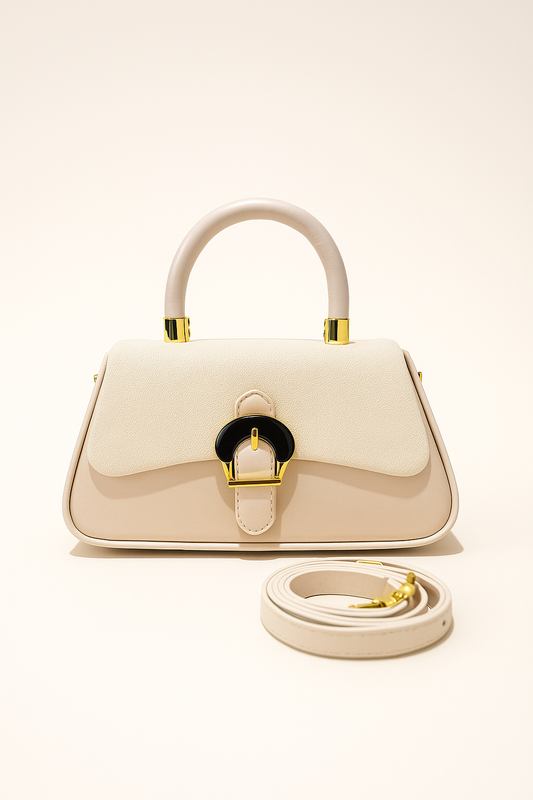 Cream Charm Handbag