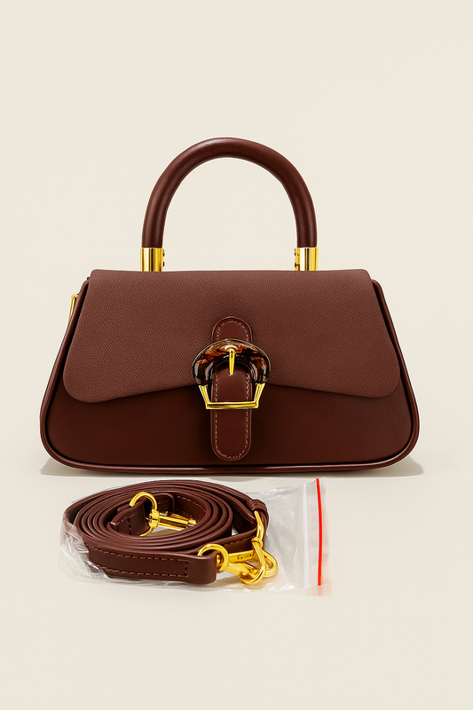 Maroon Luxe Handbag