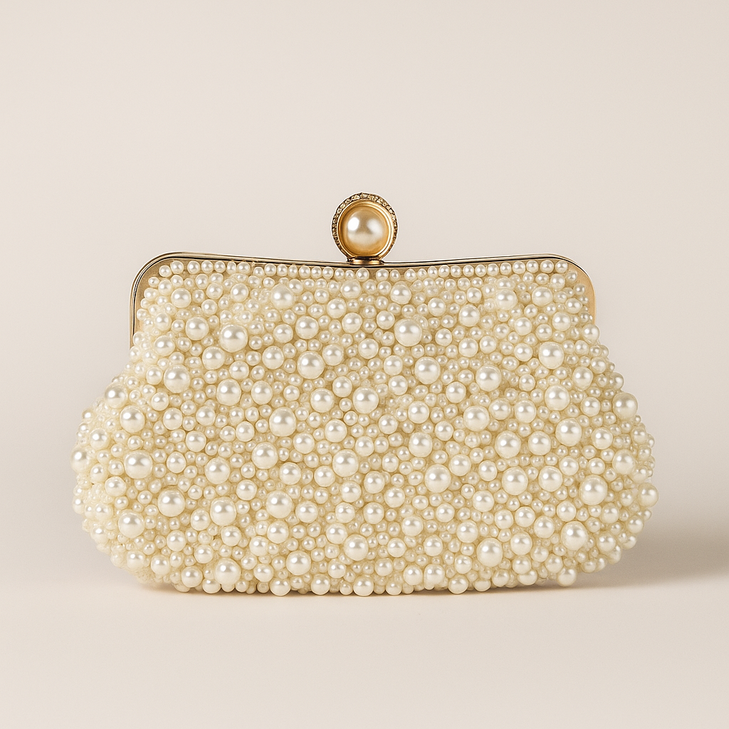 Royal Radiance Pearl Clutch
